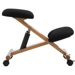 Kniehocker VILLACH Höhenverstellbar, Ergonomisch In Schwarz -Möbelhaus 18805 3