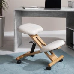 Kniehocker VILLACH Höhenverstellbar, Ergonomisch In Beige -Möbelhaus 18806 A0 N1