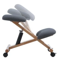 Kniehocker VILLACH Höhenverstellbar, Ergonomisch In Grau -Möbelhaus 18807 5