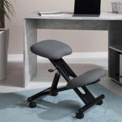Kniehocker MALO Höhenverstellbar, Ergonomisch In Grau -Möbelhaus 18808 A0 N1