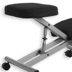 Kniehocker Kniestuhl ROBERT In Schwarz/alufarben -Möbelhaus 1881 3