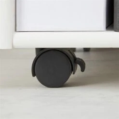 Rollcontainer KANO Mit 2 Schubladen Und 1 Ablagefach In Weiß -Möbelhaus 2114 AC5