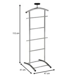 Herrendiener Stummer Diener ATRIX Chrom -Möbelhaus 30592 2