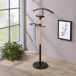 Herrendiener Stummer Diener BODO, Schwarz -Möbelhaus 30596 1