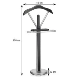 Herrendiener FABIO In Schwarz -Möbelhaus 3059 2
