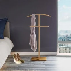 Herrendiener SCOTT Mit Hosenbügel In Gold -Möbelhaus 30603 A0 N1