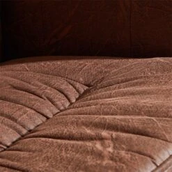 Relaxsessel CHARLY Mit Hocker Und Stoffbezug In Vintage Braun/schwarz -Möbelhaus 31093 AC5