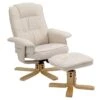 Relaxsessel CHARLY Mit Hocker Und Stoffbezug In Beige -Möbelhaus 31095 0