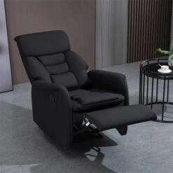Fernsehsessel RELAJO Mit Stoffbezug In Schwarz -Möbelhaus 31122 2