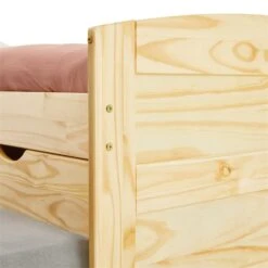 Bett Mit Stauraum JESSY 90x200 Cm, Mit Ausziehbett In Natur -Möbelhaus 5054 5