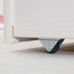 Bett Mit Stauraum JESSY 90x190 Cm, Mit Ausziehbett In Weiß/rosa -Möbelhaus 5057 AC4