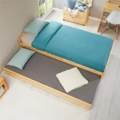 Ausziehbett LORENA 90x190 Cm, Kiefer In Natur/weiß 11 Ausziehbett LORENA 90x190 Cm, Kiefer In Natur/weiß -Möbelhaus 5089 AC3