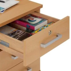 Rollcontainer VANCOUVER In Buchefarben Mit 3 Schubladen -Möbelhaus 51125 4