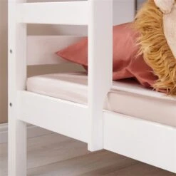 Etagenbett FELIX, Kiefer Massiv In Weiss -Möbelhaus 7002 AC5