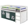 Hochbett ERIK In Weiß Mit Vorhang Fussball -Möbelhaus 70882 0 N