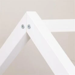 Hausbett NUNA In 90 X 200 Cm Aus Massiver Kiefer, Weiß 13 Hausbett NUNA In 90 X 200 Cm Aus Massiver Kiefer, Weiß -Möbelhaus 71301 AC5