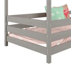 Hausbett RENA In 90 X 200 Cm Mit Rausfallschutz In Grau -Möbelhaus 71322 4