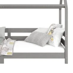 Hausbett FINA In 90 X 200 Cm Aus Massiver Kiefer In Grau 13 Hausbett FINA In 90 X 200 Cm Aus Massiver Kiefer In Grau -Möbelhaus 71342 5