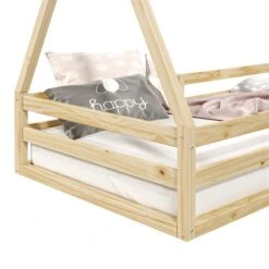 Hausbett SILA In 90 X 200 Aus Massiver Kiefer In Naturfarben -Möbelhaus 71360 4