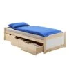 Bett Mit Stauraum MIA 90x200 Cm, Kiefer Natur -Möbelhaus 7145 0