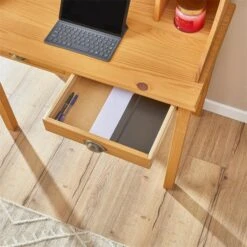 Sekretär MARLENE Mit 2 Schubladen Und 6 Fächer Gebeizt -Möbelhaus 7204 AC4