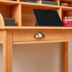 Sekretär MARLENE Mit 2 Schubladen Und 6 Fächer Gebeizt -Möbelhaus 7204 AC6