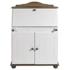 Sekretär DAVID COLMAR Taupe/weiß -Möbelhaus 7233 2