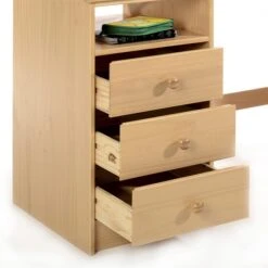 Kinderschreibtisch KEVIN Buchefarben -Möbelhaus 7259 3