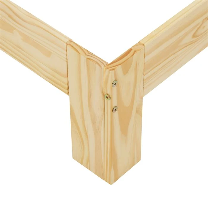 Massivholzbett THOMAS 140x190 Cm, Kiefer Natur 6 Massivholzbett THOMAS 140x190 Cm, Kiefer Natur – Bild 4