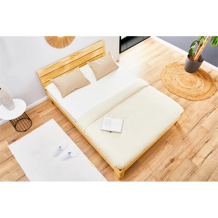 Massivholzbett THOMAS 140x190 Cm, Kiefer Natur 4 Massivholzbett THOMAS 140x190 Cm, Kiefer Natur – Bild 2