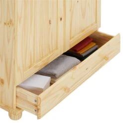 Kleiderschrank BERGEN Mit 2 Türen, Kiefer Natur 11 Kleiderschrank BERGEN Mit 2 Türen, Kiefer Natur -Möbelhaus 8070 3