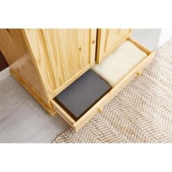 Kleiderschrank BERGEN Mit 2 Türen, Kiefer Natur 13 Kleiderschrank BERGEN Mit 2 Türen, Kiefer Natur -Möbelhaus 8070 A8