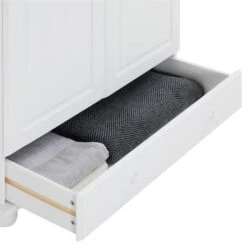 Kleiderschrank BERGEN Mit 2 Türen, Kiefer Weiß -Möbelhaus 8071 3