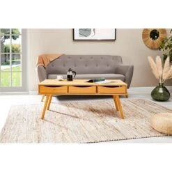 Couchtisch JULIE In Braun, Kiefer Massiv -Möbelhaus 80882 A2