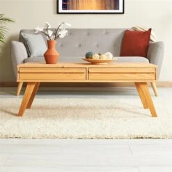 Couchtisch JONA In Braun, Kiefer Massiv -Möbelhaus 80884 A0 2N