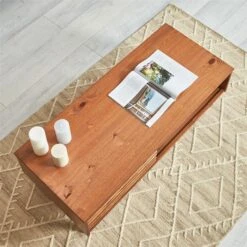 Couchtisch SEAN Mit 2 Fächer In Kastanie -Möbelhaus 80897 A0 3N