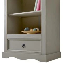 Bücherschrank TEQUILA, Kiefer Massiv Grau/braun, Mexiko -Möbelhaus 81228 5