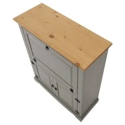 Weinschrank TEQUILA, Kiefer Massiv Grau/braun, Mexiko -Möbelhaus 81267 5