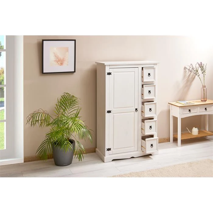 Brotschrank TEQUILA, Massive Kiefer Weiß, Mexiko 5 Brotschrank TEQUILA, Massive Kiefer Weiß, Mexiko – Bild 3