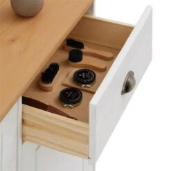 Schuhschrank COLMAR, Kiefer In Weiß/braun -Möbelhaus 8314 3