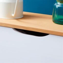 Schuhschrank BASIL Mit 3 Kipper In Weiß/braun, Kiefer Massiv -Möbelhaus 84004 A0 7N