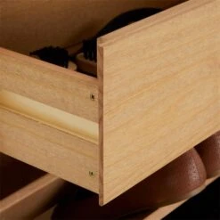 Schuhkipper BASIL Mit 2 Kipper In Braun, Kiefer Massiv -Möbelhaus 84006 5