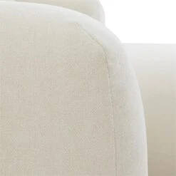 Ecksofa NUBES Inkl. Kissen, Chenille In Weiß -Möbelhaus 92001 5