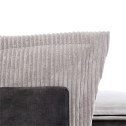 Ecksofa SUBLIMUS Gepolstert, Cord In Hellgrau 10 Ecksofa SUBLIMUS Gepolstert, Cord In Hellgrau -Möbelhaus 92004 3