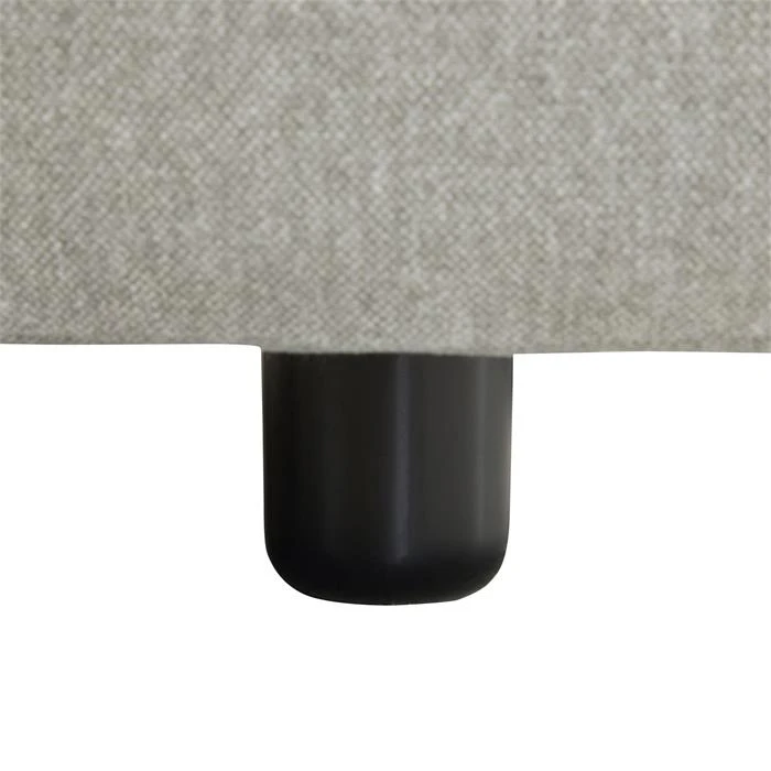 Ecksofa NUBES Inkl. Kissen, Chenille In Hellgrau 8 Ecksofa NUBES Inkl. Kissen, Chenille In Hellgrau – Bild 6