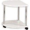 Beistelltisch FELINA Mit Rollen In Weiß