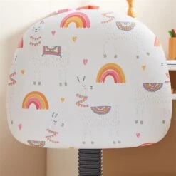 Drehstuhl ALPACA Für Kinder, Höhenverstellbar, Kunstleder In Weiß -Möbelhaus 93069 AC4