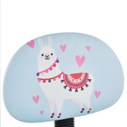 Drehstuhl ALPACA Für Kinder, Höhenverstellbar, Kunstleder In Hellblau -Möbelhaus 93418 2