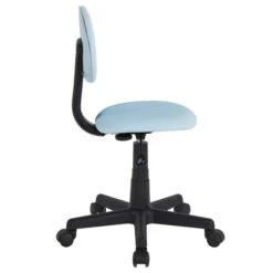 Drehstuhl ALPACA Für Kinder, Höhenverstellbar, Kunstleder In Hellblau -Möbelhaus 93418 4