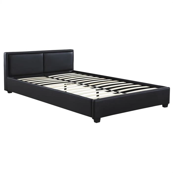 Polsterbett CELINE 140 X 200 Cm, Schwarz 4 Polsterbett CELINE 140 X 200 Cm, Schwarz – Bild 2